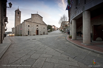 Luogosanto, Gallura, Sardinia - Some part of Luogosanto that will host the Streetboulder contest in Gallura, Sardinia.