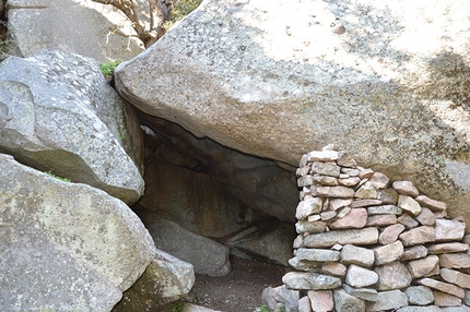 Luogosanto, Gallura, Sardinia - The granite at Luogosanto in Gallura, Sardinia.