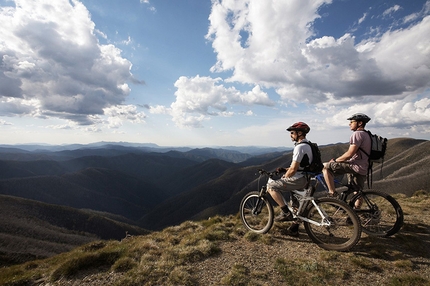 Salewa Get Vertical - Mountain biking at Mount Hotham High Country, Victoria, Australia