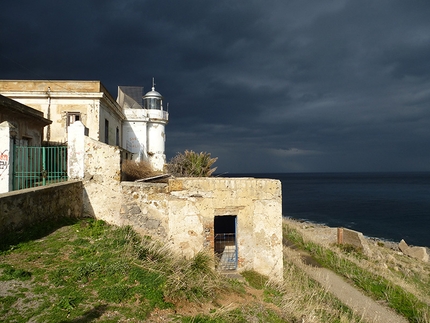 Monte Gallo, Palermo, Sicily, Fabrice Calabrese, Mauro Florit, Eugenio Pinotti - The lighthouse at Capo Gallo, Sicily