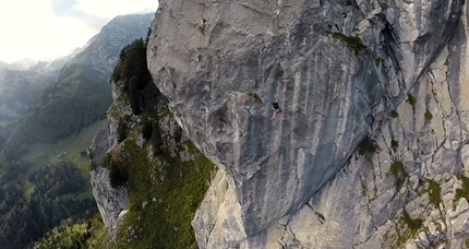Find your way 2014, Silvio Reffo and Adam Ondra climbing in the Friuli