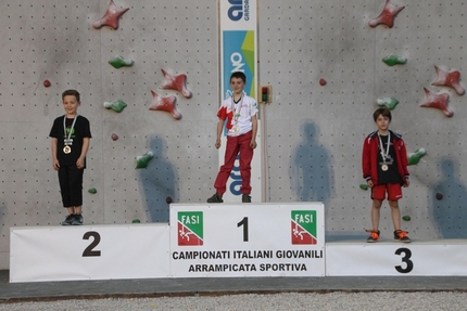 Campionato Italiano Giovanile 2015 - Podio Speed del Campionato Italiano Giovanile 2015