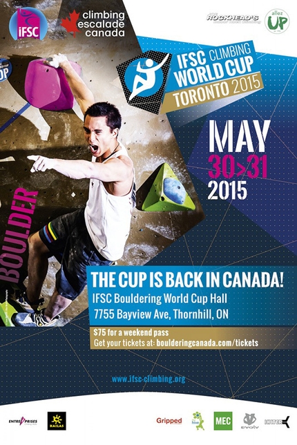 Coppa del Mondo Boulder 2015 - Toronto Live