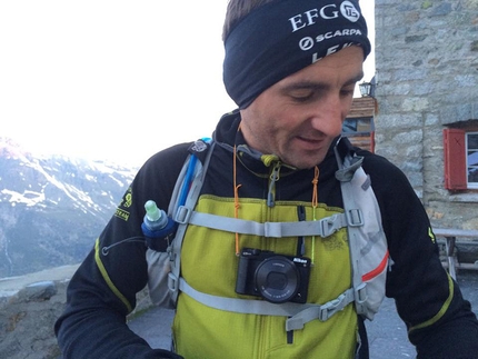 #82summits - Ueli Steck e Michael Wohlleben durante il primo giorno di #82summits, il loro progetto di salire le 82 cime oltre i 4000 metri delle Alpi in 80 giorni.