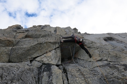 Monte Bianco di Presanella and the new rock climb Il Male di Vivere