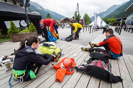 Arc'teryx Alpine Academy 2015 Mont Blanc - Bivy night preparation