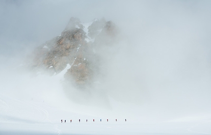 Arc'teryx Alpine Academy 2015 Mont Blanc - On the glacier