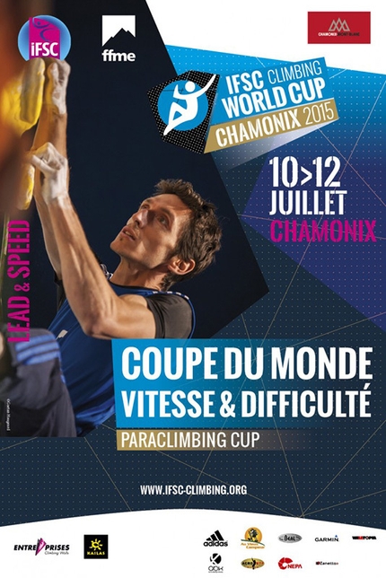 Lead World Cup 2015 and European Climbing Championships in Chamonix