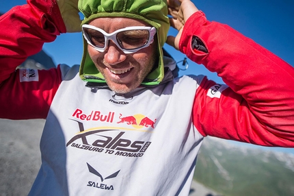 Red Bull X-Alps 2015 - Red Bull X-Alps 2015: Pawel Faron (POL) preparing for take-off.