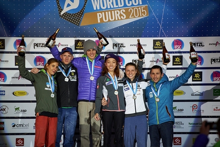 Coppa del Mondo Lead 2015 - Coppa del Mondo Lead 2015 Puurs: Mina Markovic, Jakob Schubert, Domen Škofic, Jain Kim, Anak Verhoeven, Ramon Julian Puigblanque