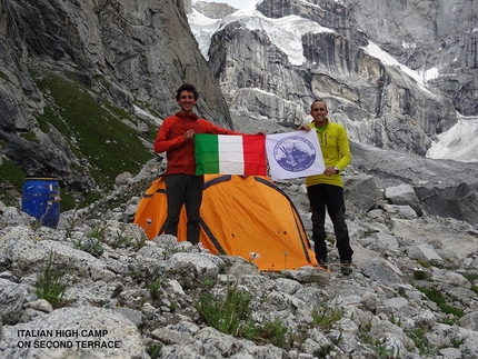 Khane Valley 2015 Italian Karakorum Expedition - Khane Valley 2015 Italian Karakorum Expedition: Italian High Camp on Second Terrace