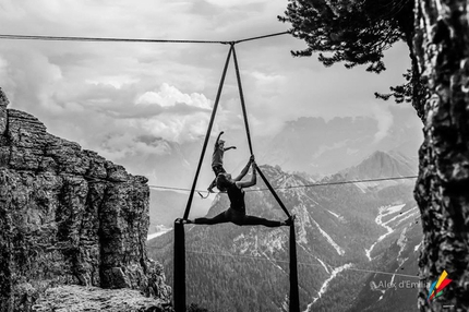 Highline Meeting Monte Piana 2015 in video