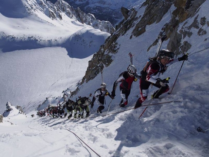 Tris Rotondo, ski mountaineering master competition in Val Bedretto, Canton Ticino
