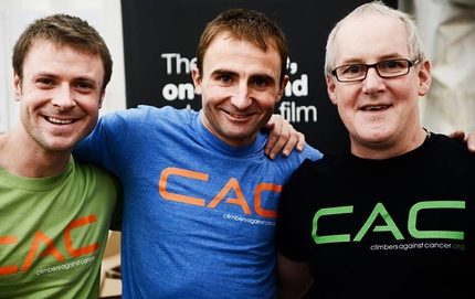 John Ellison Climbers against Cancer - John Griffith, Ueli Steck e John Ellison