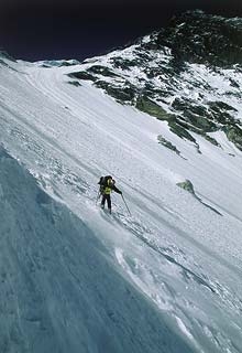 Davo Karnicar, skiing down The Ultimate Ride on Everest