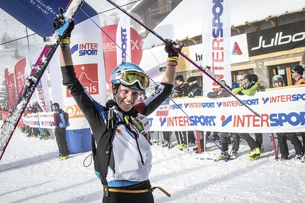 Ski mountaineering World Cup 2016, Les Marécottes, Switzerland - Ski mountaineering European Championship, Individual Race 05/02/2016: Laetitia Roux