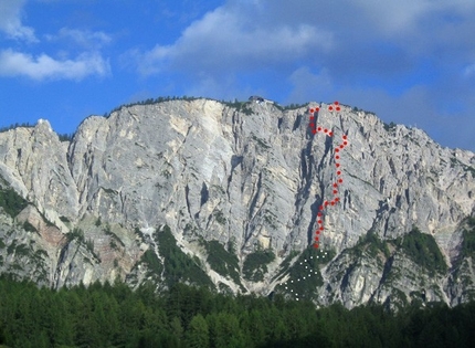 Sci Club 18, nuova via ferrata sul Monte Faloria a Cortina