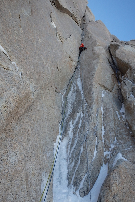 Fitz Roy, Patagonia: new climb by Michal Sabovčík and Ján Smoleň
