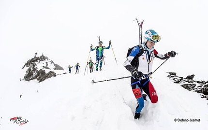 Tour du Rutor 2016, scialpinismo, Valgrisenche - Michele Boscacci - Matteo Eydallin durante il secondo giorno del Tour du Rutor 2016