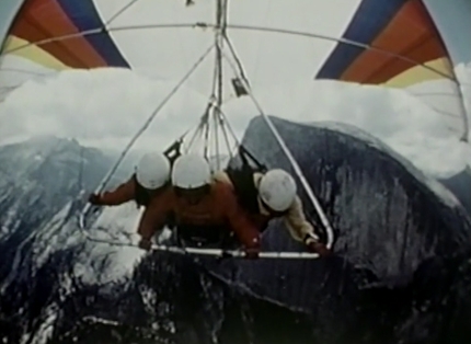 Half Dome 1977 and the pioneering flight in Yosemite