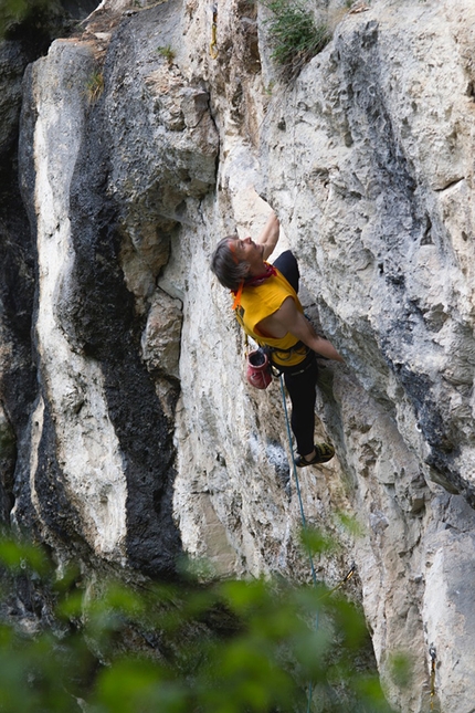 King of Kanzi, Climbing Festival, Austria - During the King of Kanzi Climbing Festival 2015 at Kanzianiberg in Austria