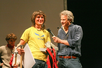 Grignetta d'Oro 2016 - Simon Gietl e Marco Albino Ferrari durante il Premio Grignetta d'Oro 2016 