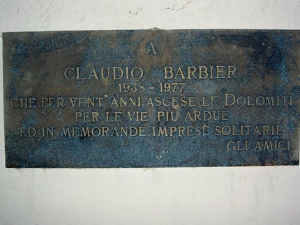 Claude Barbier, l'arrampicata, le Dolomiti e quelli del Pordoi