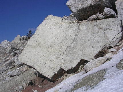 Sulle orme dei dinosauri al Monte Pelmetto, Dolomiti