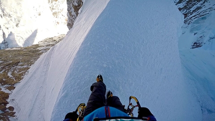 Markus Pucher, Cerro Torre, Patagonia - Markus Pucher attempting to solo Cerro Torre in summer 2015