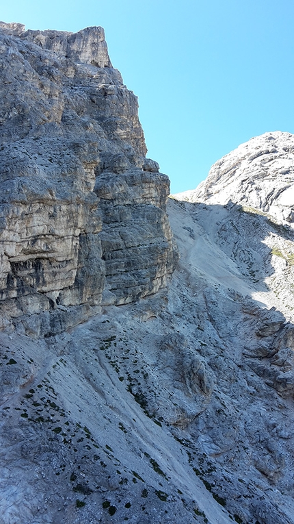 Civetta Pelmo Dolomiti, Lerri Torresan - CivElmo 16/07/2016: Nord del Pelmo verso Forcella D'Arcia
