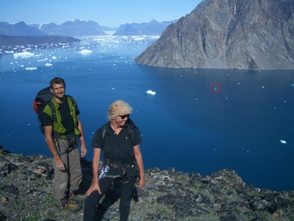 Groenlandia - Cristina e Michele, in mare iceberg e la Billy Budd