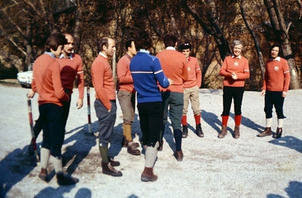Scuola Nazionale di Alpinismo “E. Comici” della Società Alpina delle Giulie - Gruppo di Istruttori anni ‘70