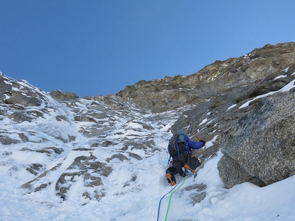 Sersank, Himalaya, Mick Fowler, Victor Saunders, alpinism - Mick Fowler and Victor Saunders making the first ascent of Sersank (Shib Shankar), 6100m, Indiana Himalayas