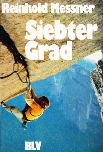 Friends, Ray Jardine, climbing - Ray Jardine in 1977 making the second ascent of Separate Reality in Yosemite. This famous photo was used on the front cover of Reinhold Messner's book the 7th grade and also on the cover of the British magazine Mountain, and inspired generations of climbers.