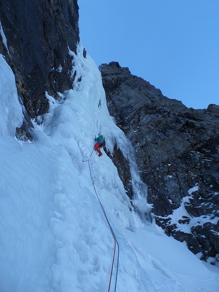 Felbertal, another big new icefall up Hochbirghöhe in the High Tauern