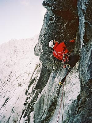 Alan Mullin - setting new winter climbing standards in Scotland