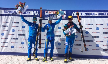 Ski Mountaineering World Cup 2017 - During the third stage of the Ski Mountaineering World Cup 2017 at Erzincan in Turkey. Individual race