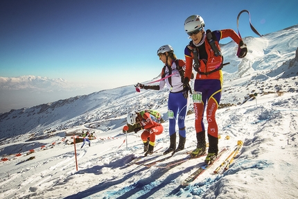 Ski Mountaineering World Cup 2017 - During the third stage of the Ski Mountaineering World Cup 2017 at Erzincan in Turkey. Individual race