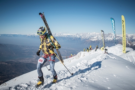 Transcavallo, Scialpinismo - Durante la 34° gara di scialpinismo Transcavallo