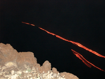Il vulcano di Stromboli - La Sciara del Fuoco del volcano di Stromboli