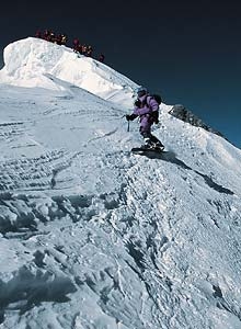 Marco Siffredi, Everest e la prima discesa in snowboard