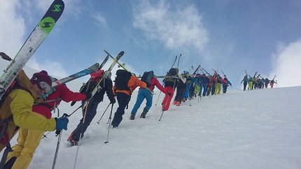 Corso aspiranti guida alpina 2017 - 2018 - Modulo Freeride - Alagna