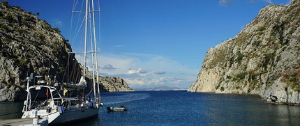 Kalymnos, arrampicata e barca a vela in Grecia