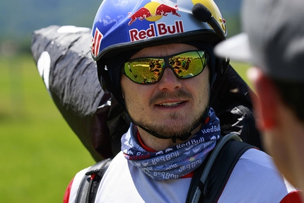Red Bull X-Alps 2017 - Paul Guschlbauer (AUT1) nel Red Bull X-Alps ad Aschau, Austria il 5 luglio 2017 