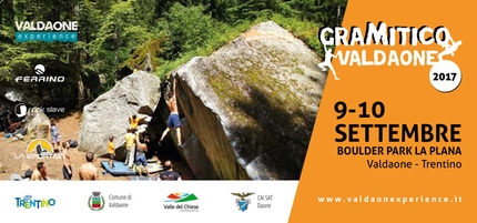 GraMitico, Valle di Daone, bouldering, climbing - From 9 - 10 September 2017 Valle di Daone (TN) will host the bouldering meeting 'GraMitico'