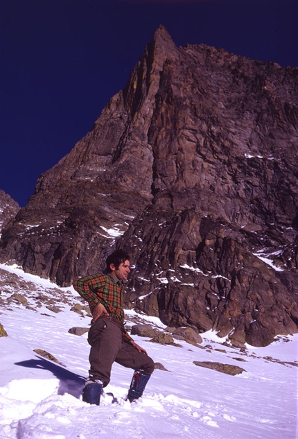 Mike Kosterlitz e il Nuovo mattino: gli anni favolosi dell'arrampicata raccontati da Ugo Manera - Becco di Valsoera nel 1970 effetuammo un tentativo con Kosterlitz stroncato dal maltempo