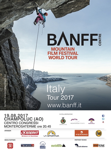Banff Mountain Film Festival, a Champoluc (AO) la tappa finale del tour 2017