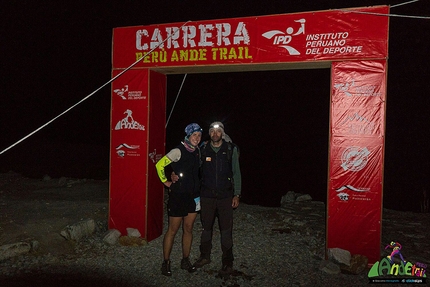 Ande Trail 2017, Cordillera Blanca, Perù - Durante il Ande Trail 2017, Cordillera Blanca, Perù