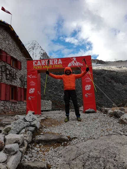Ande Trail 2017, Cordillera Blanca, Perù - Durante il Ande Trail 2017, Cordillera Blanca, Perù