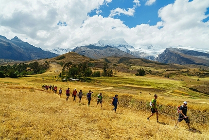 Ande Trail 2017, Cordillera Blanca, Perù - Durante il trekking di Santa Cruz, Cordillera Blanca, Perù